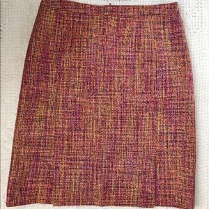 BCBGMAXAXRIA Tweed Pencil skirt silk